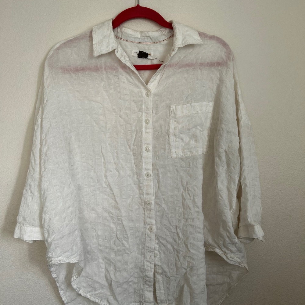 Anthropoligie Button Down Tunic